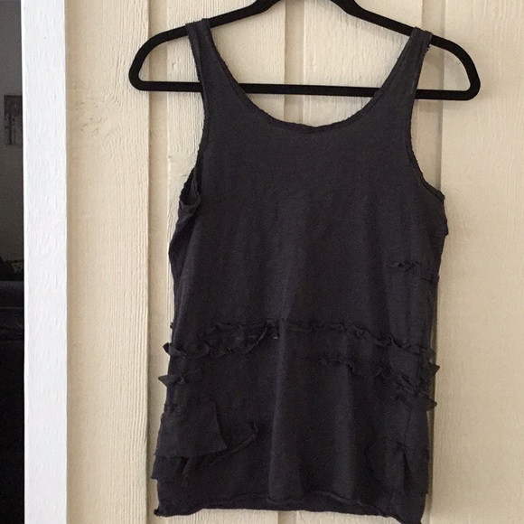 J Crew Ruffled Tank S - Picture 4 of 5